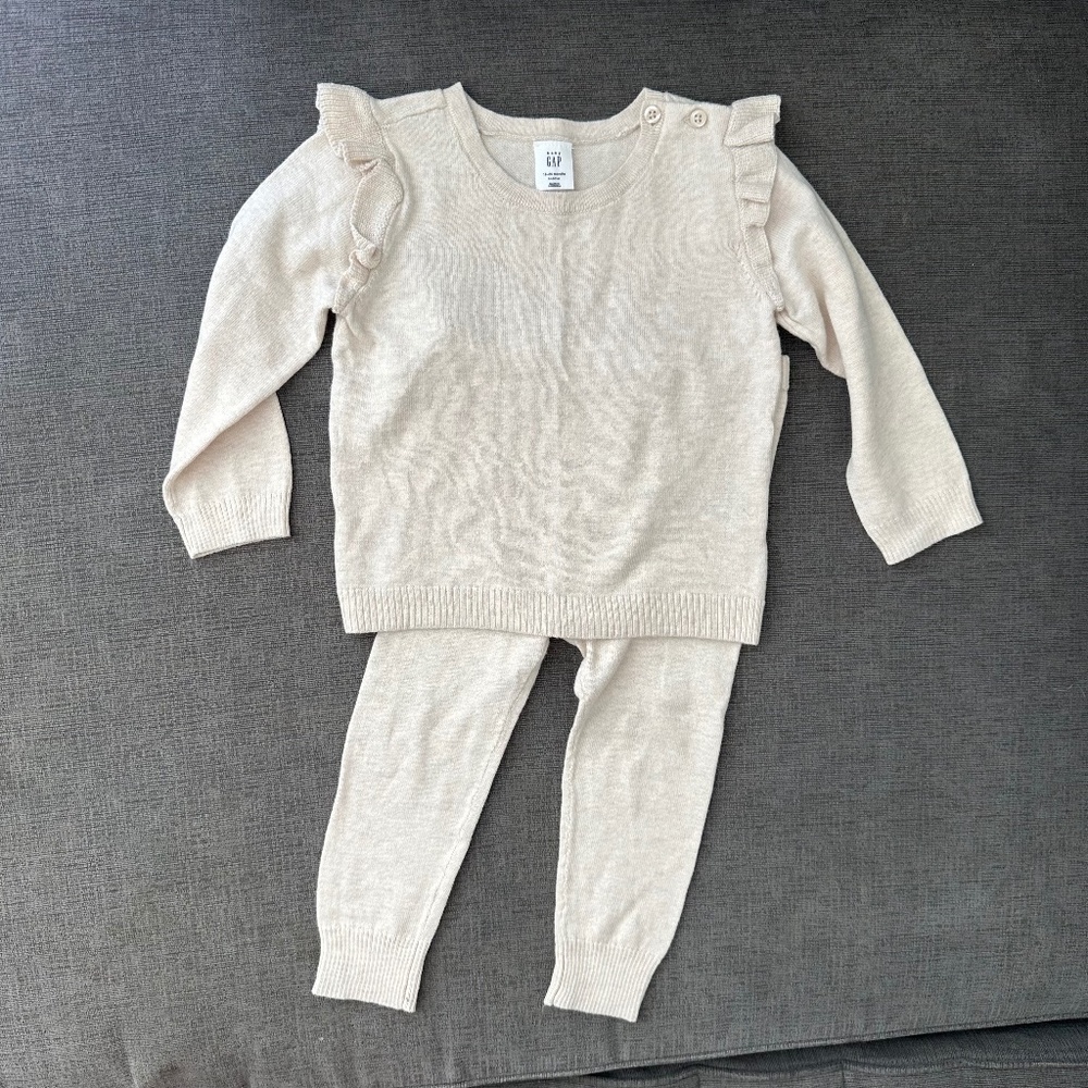 GAP Knit Sweater Set (18-24m)